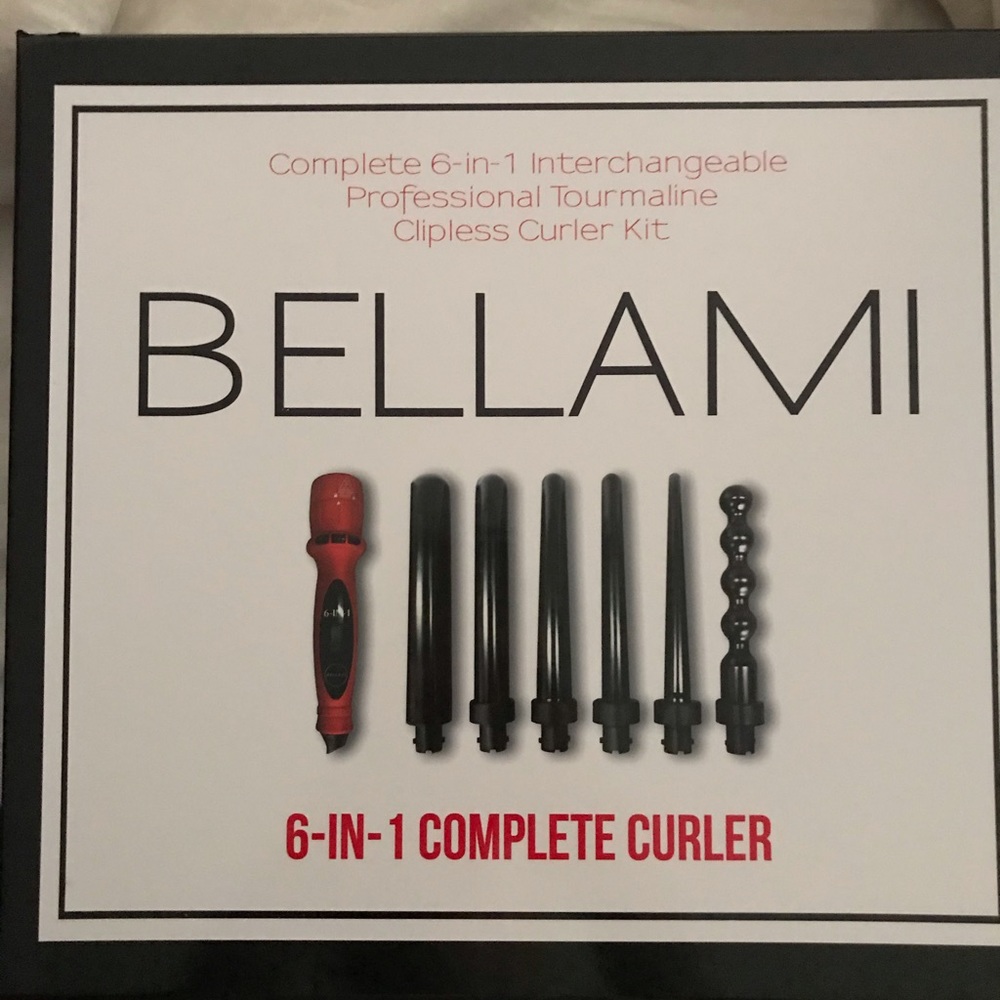 Bellami 6 in 1 hair curler